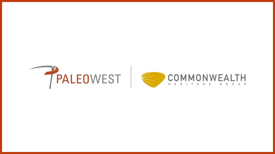 PaleoWest and Commonwealth Heritage Group logos