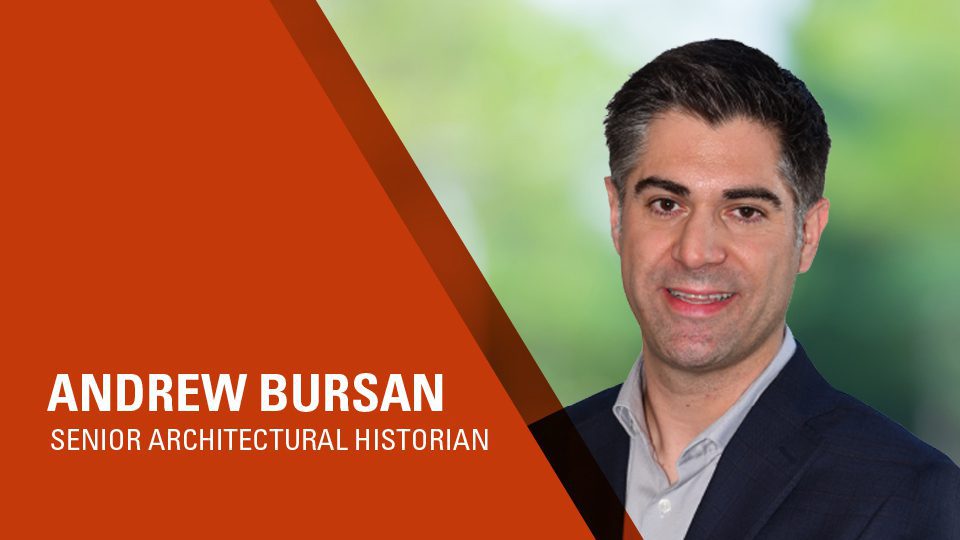 Andrew Bursan - Senior Architectural Historian