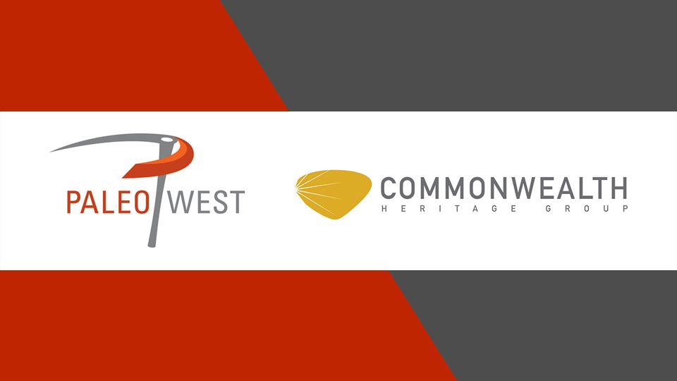 PaleoWest and Commonwealth Heritage Group logos