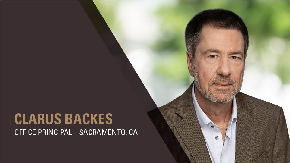 Clarus Backes - Office Principal, Sacramento, California