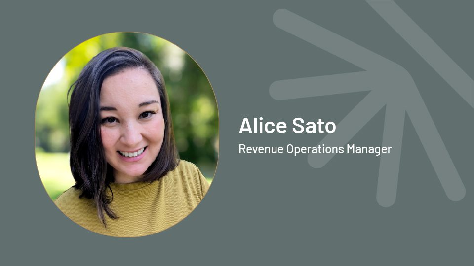 Alice Sato – Revenue Operations Manager Chronicle Heritage