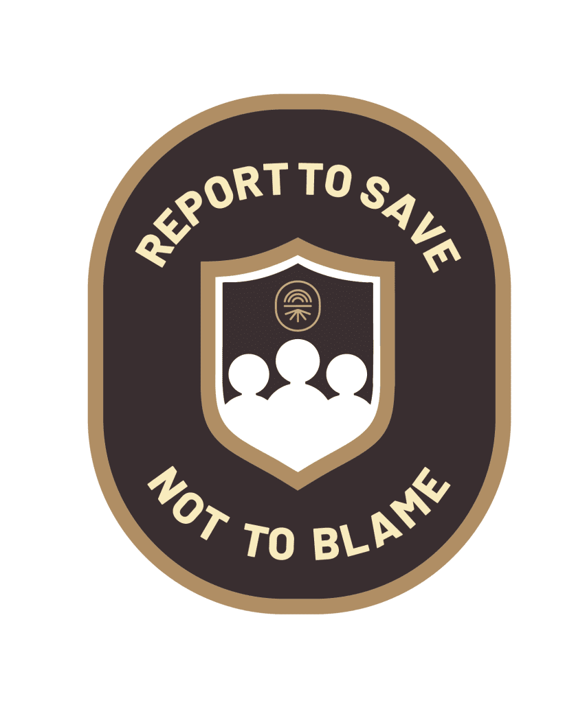 Report to Save, Not to Blame
